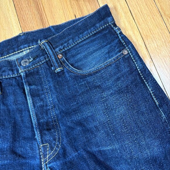 THE STRIKE GOLD Japanese Selvedge Denim Jeans Men’s Size 30 Heavy Denim Cotton - Picture 5 of 16